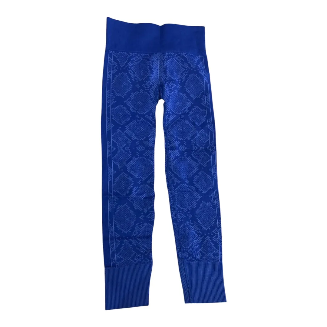Athletic Capris By Lululemon In Blue, Size:4