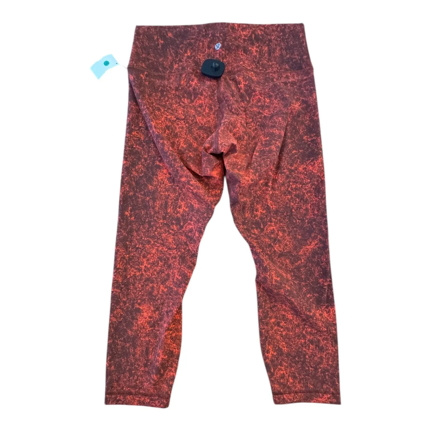 Athletic Capris By Lululemon In Red, Size:12