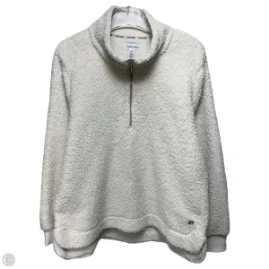 Athletic Fleece By Calvin Klein In Cream, Size: Xl