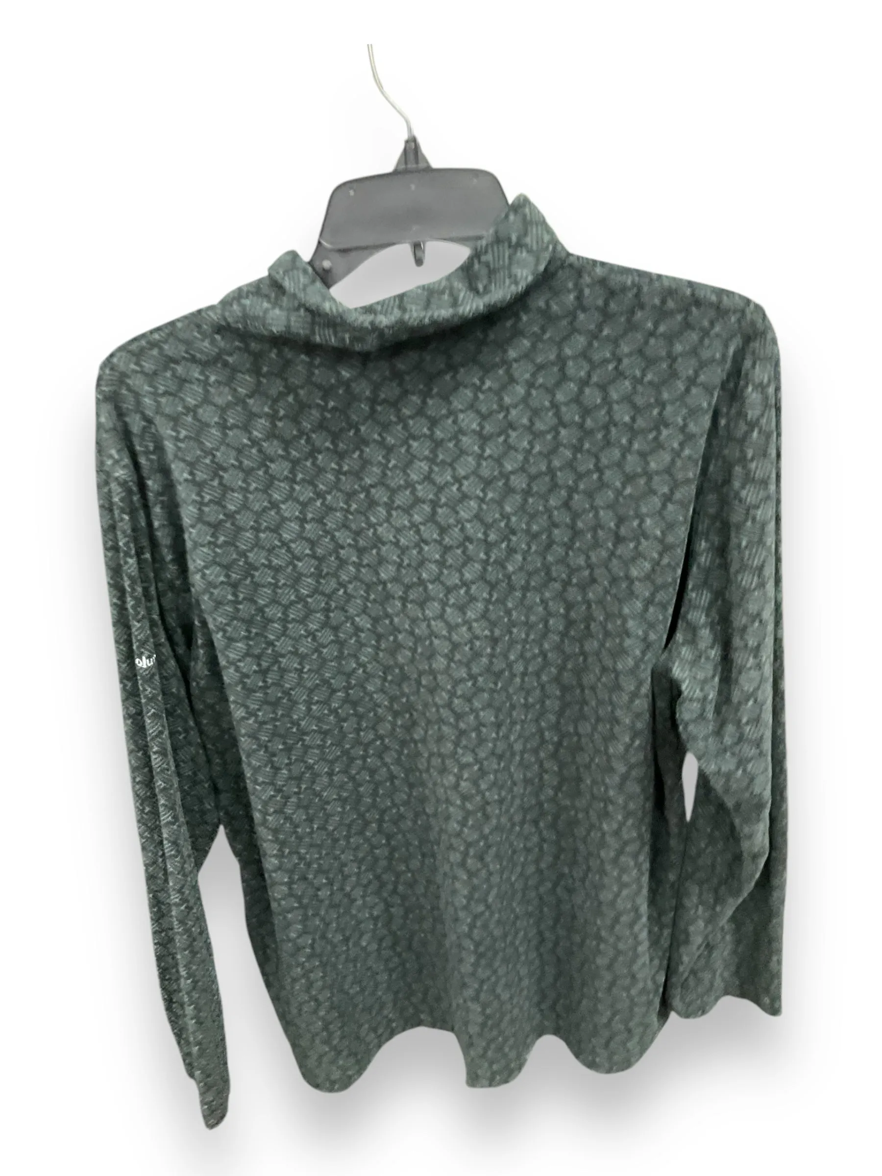 Athletic Fleece By Columbia In Black & Grey, Size: 1x