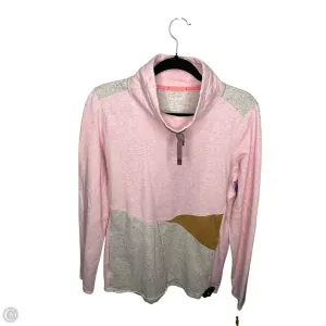 Athletic Fleece By L.l. Bean In Pink & Tan, Size: M