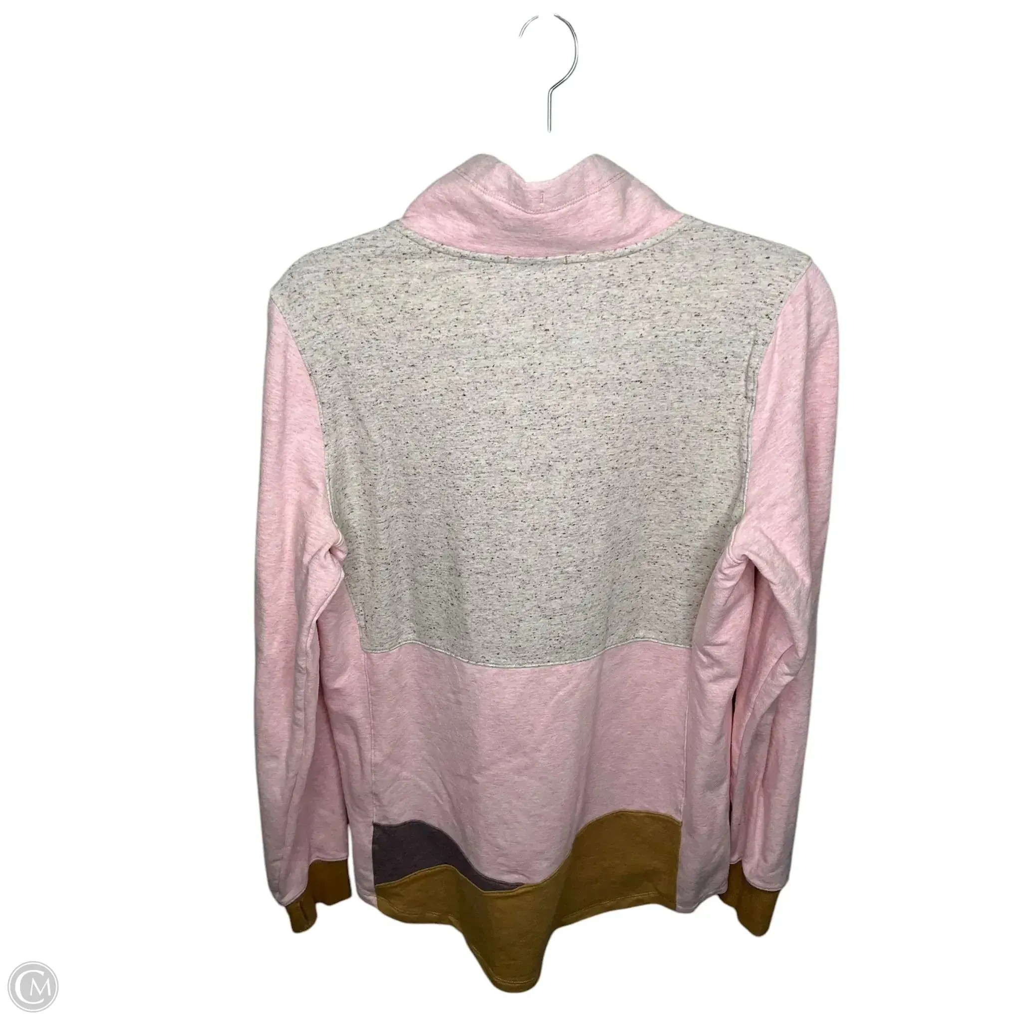 Athletic Fleece By L.l. Bean In Pink & Tan, Size: M
