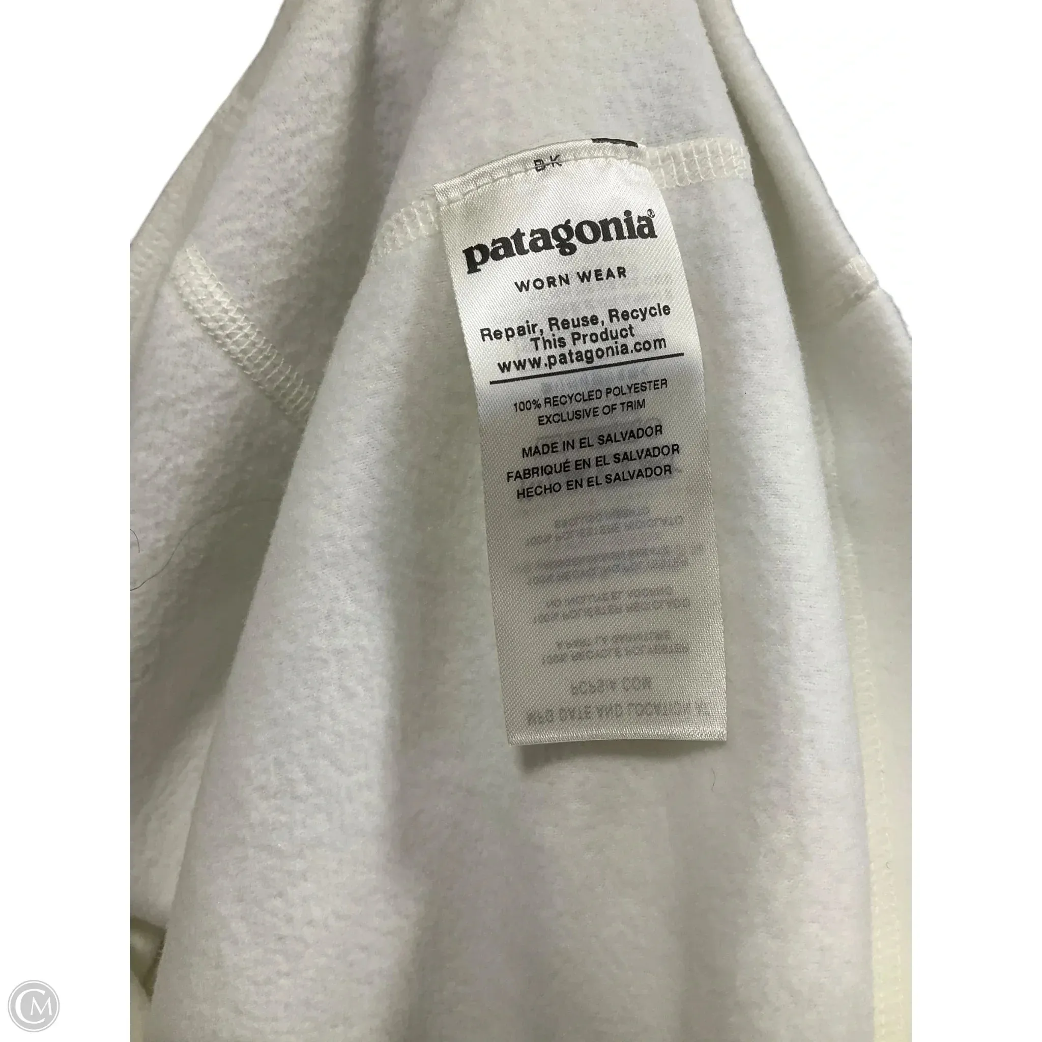 Athletic Fleece By Patagonia In Cream, Size: S