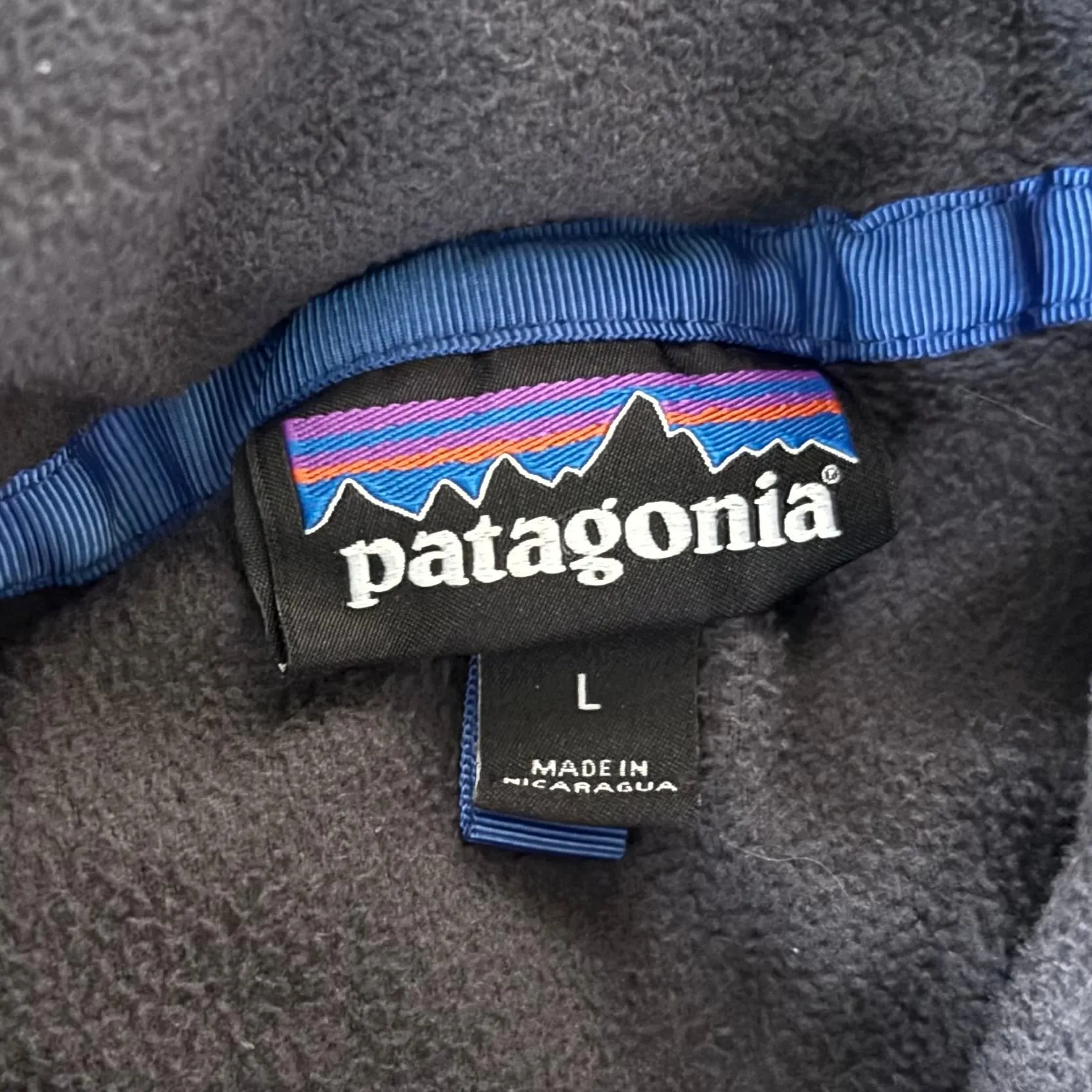 Athletic Fleece By Patagonia In Grey, Size: L