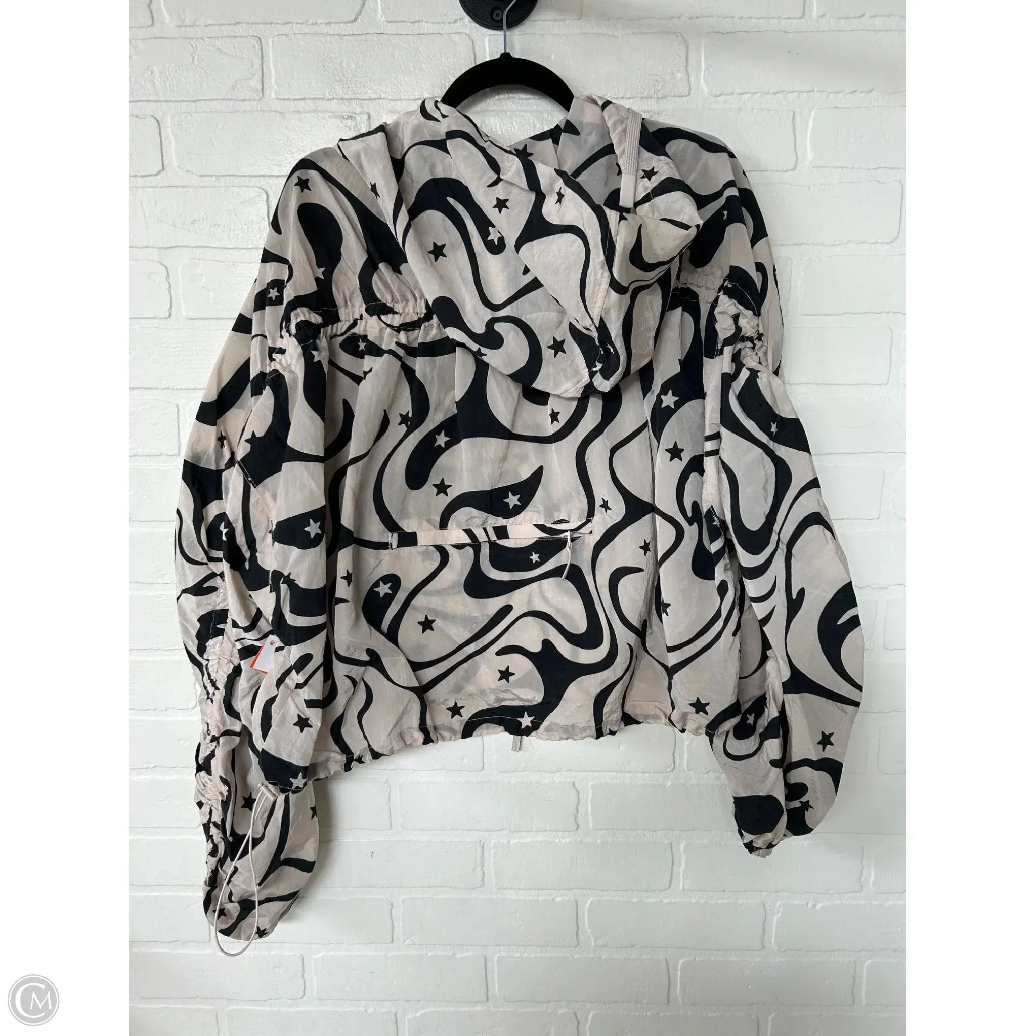 Athletic Jacket By Joy Lab In Black & Tan, Size: Xxl