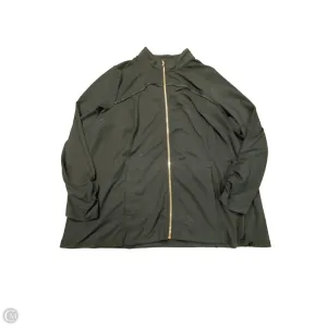Athletic Jacket By Livi Active In Black, Size: 4x
