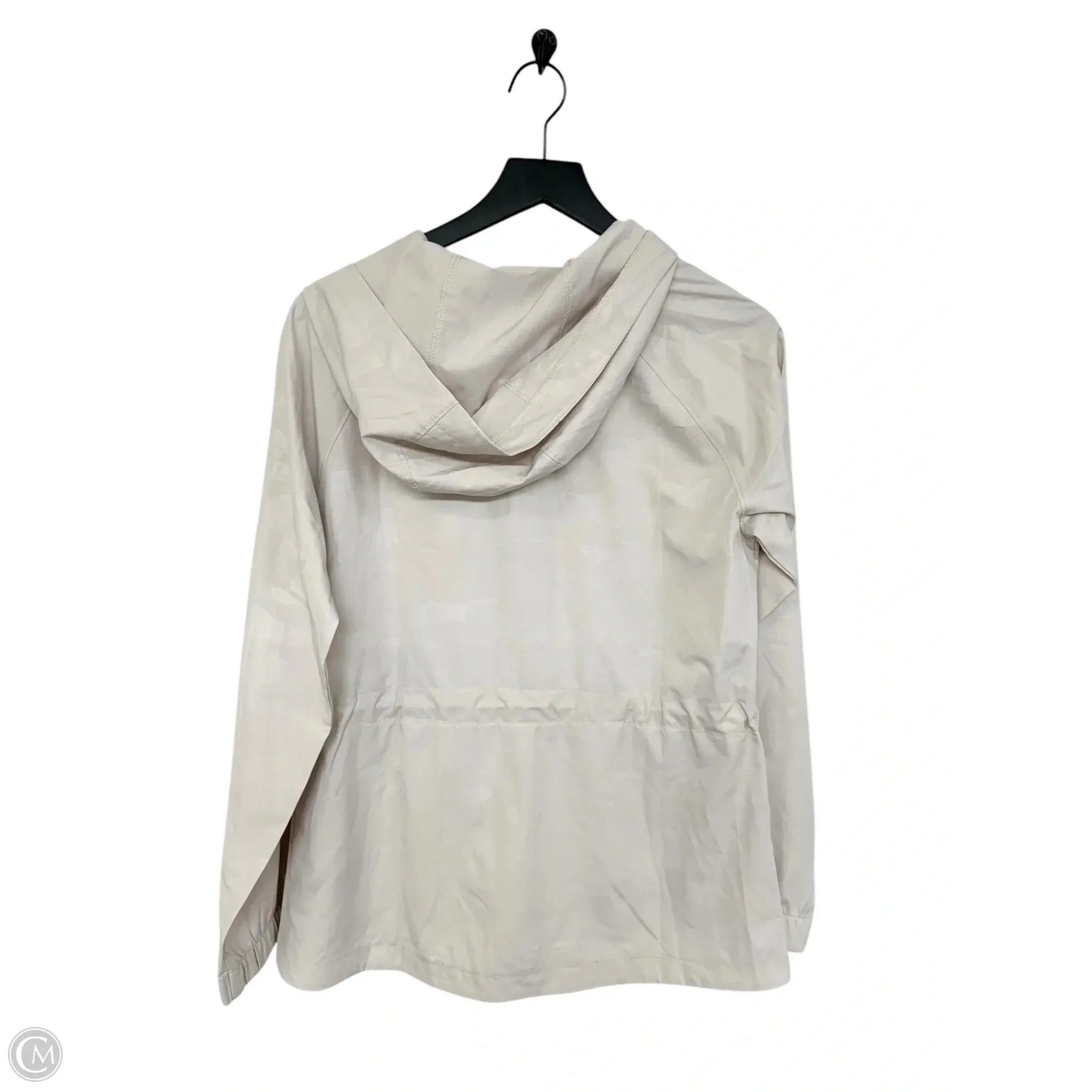 Athletic Jacket By Rbx In Tan, Size: M