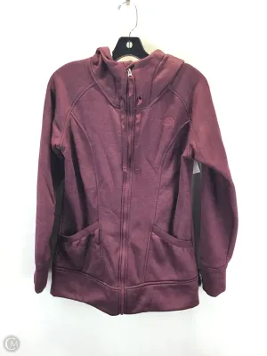 Athletic Jacket By The North Face In Maroon, Size: Sp