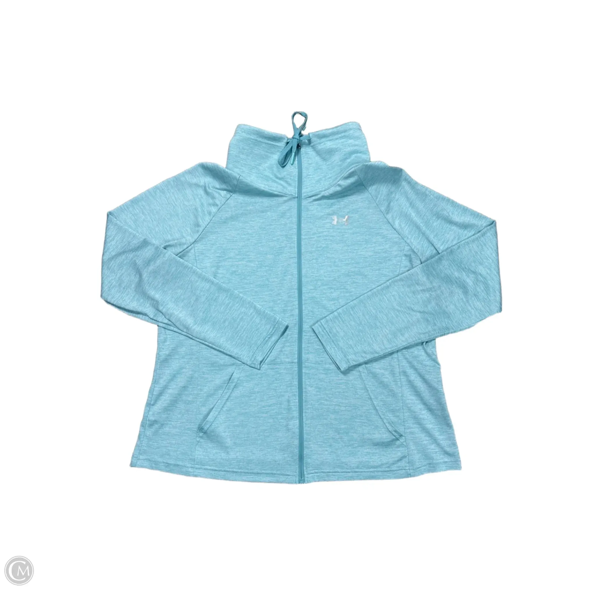 Athletic Jacket By Under Armour In Blue, Size: Xl