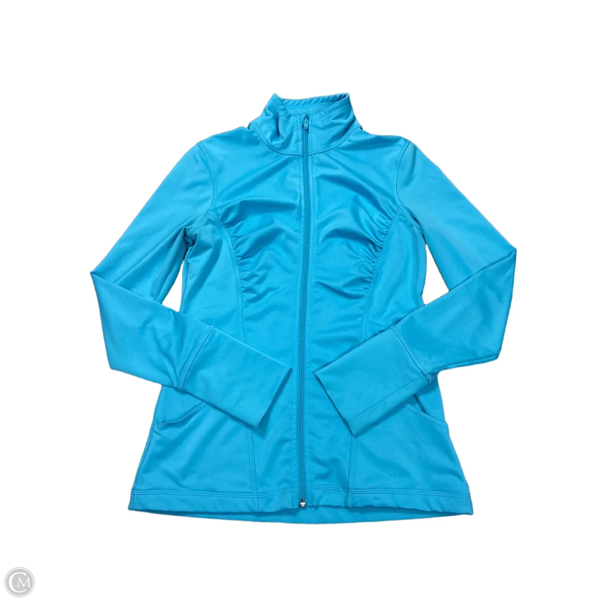 Athletic Jacket By Zella In Blue, Size: Xs