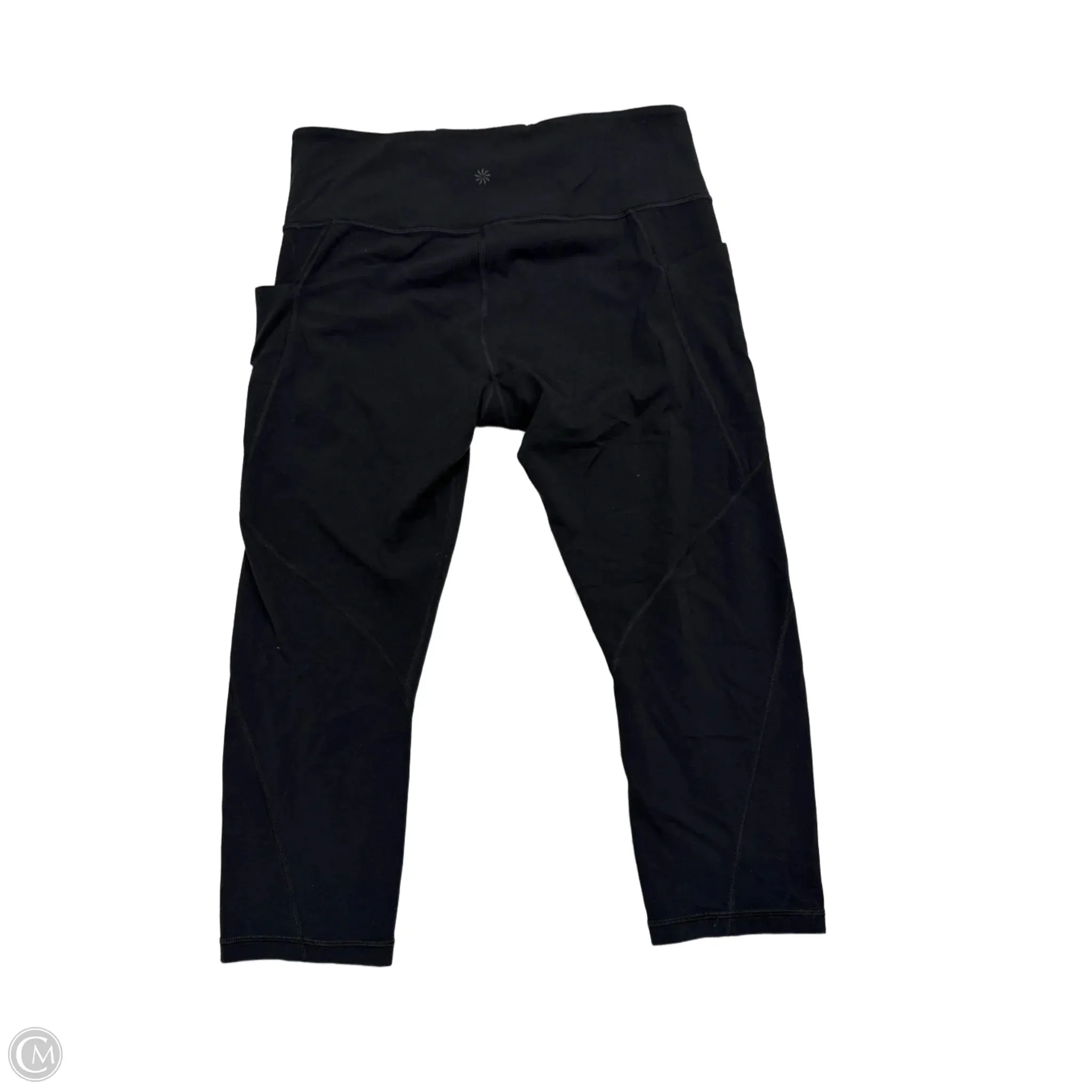 Athletic Leggings By Athleta In Black, Size: L
