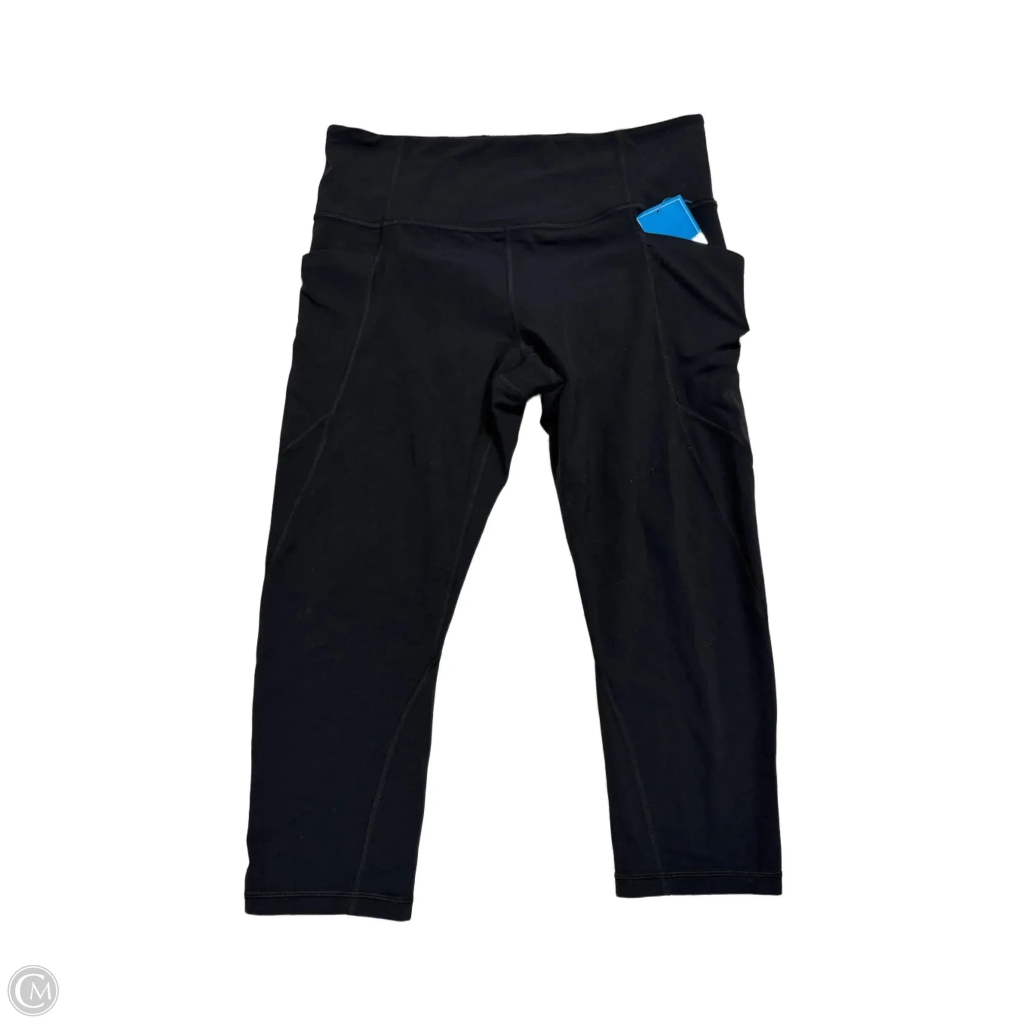 Athletic Leggings By Athleta In Black, Size: L