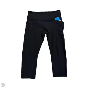 Athletic Leggings By Athleta In Black, Size: L