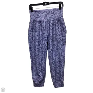 Athletic Leggings By Athleta In Purple, Size: S