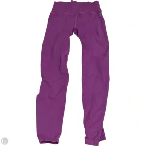 Athletic Leggings By Free People In Purple, Size: S