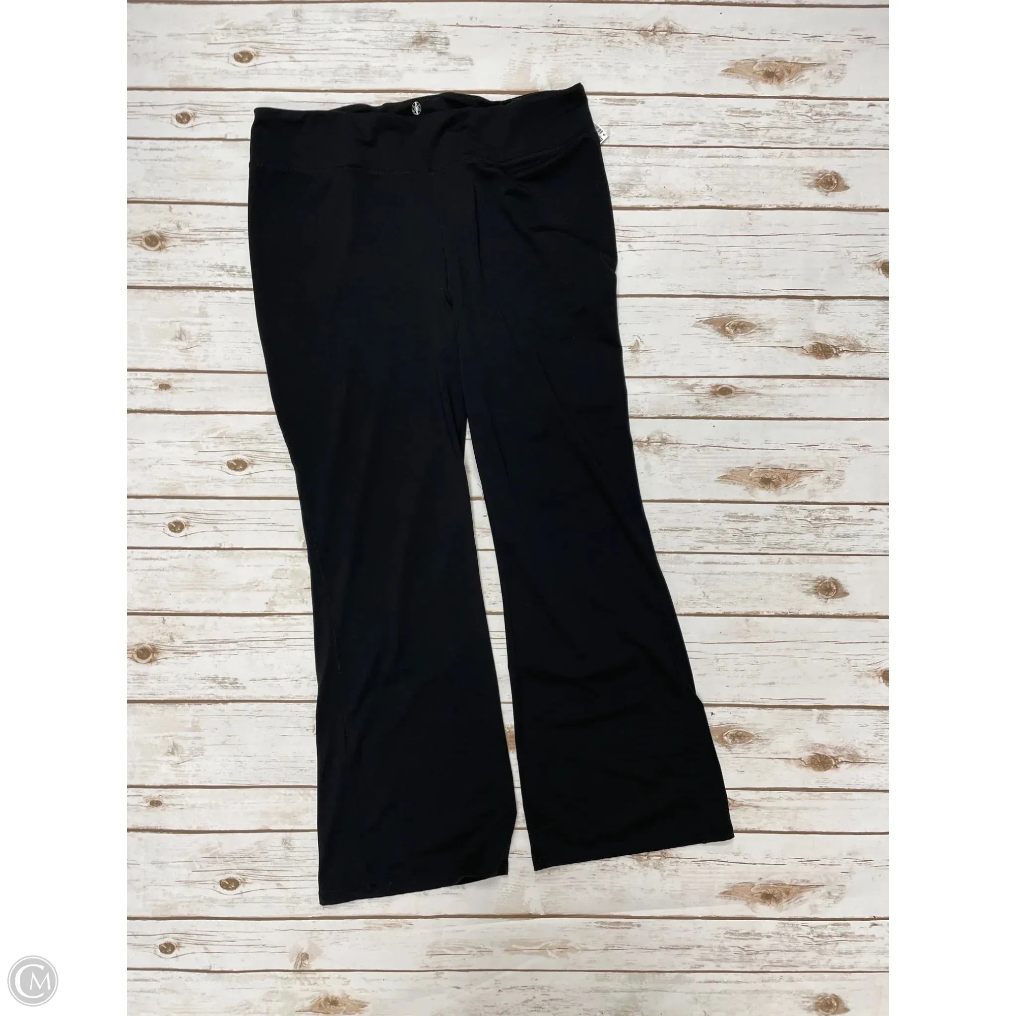 Athletic Leggings By Gaiam In Black, Size: Xxl