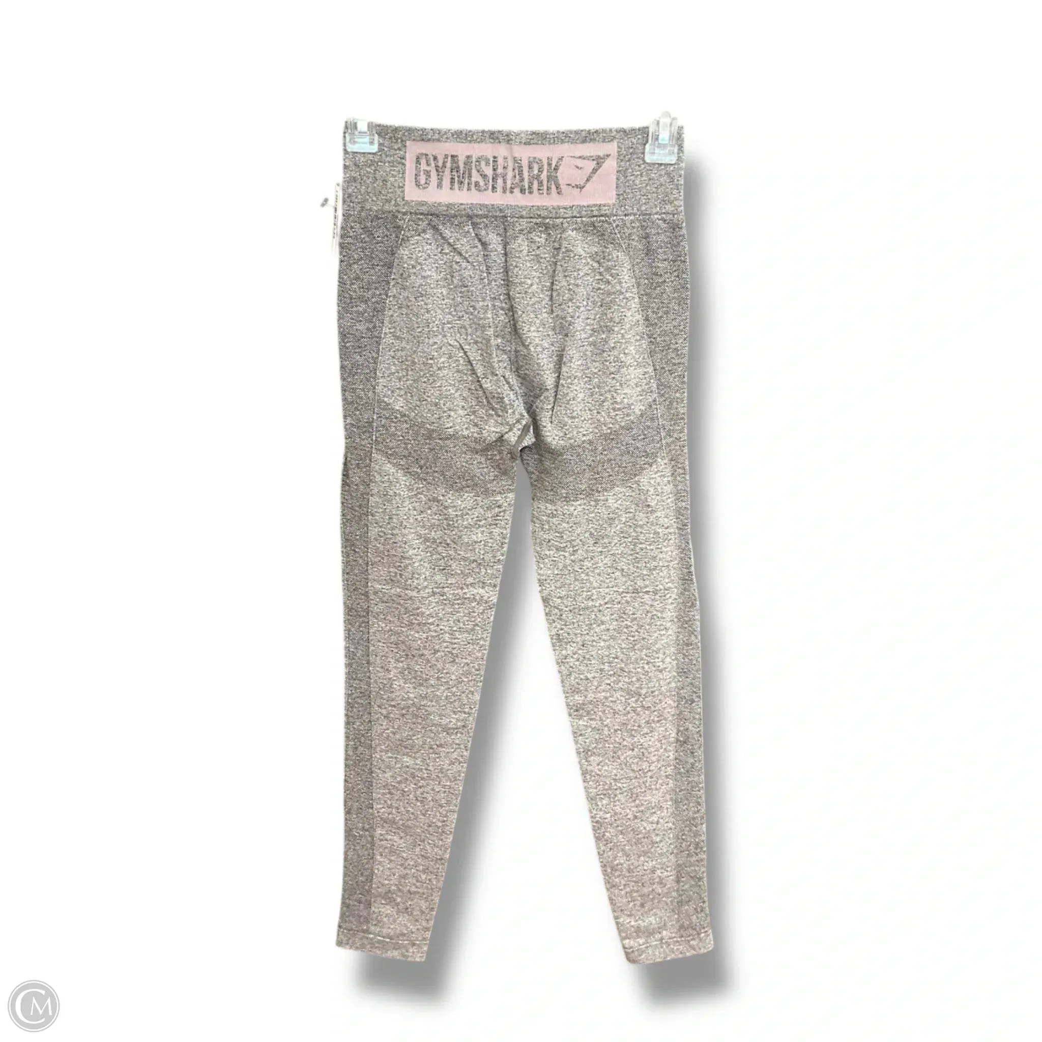 Athletic Leggings By Gym Shark In Grey, Size: Xs