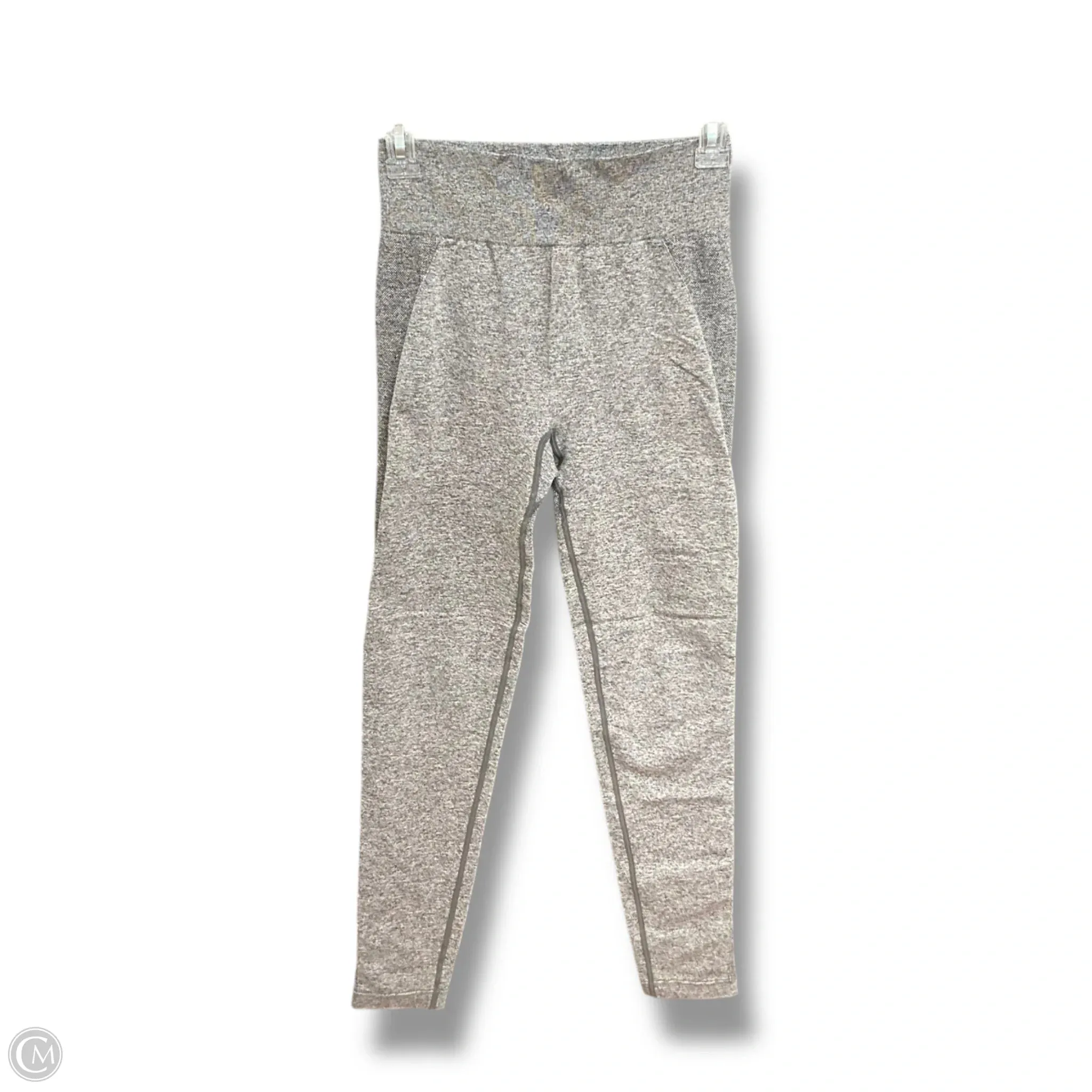 Athletic Leggings By Gym Shark In Grey, Size: Xs
