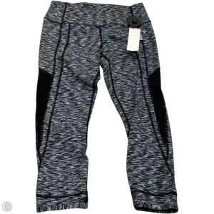 Athletic Leggings By Lululemon In Black & Blue, Size: S