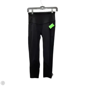 Athletic Leggings By Lululemon In Black, Size: 4