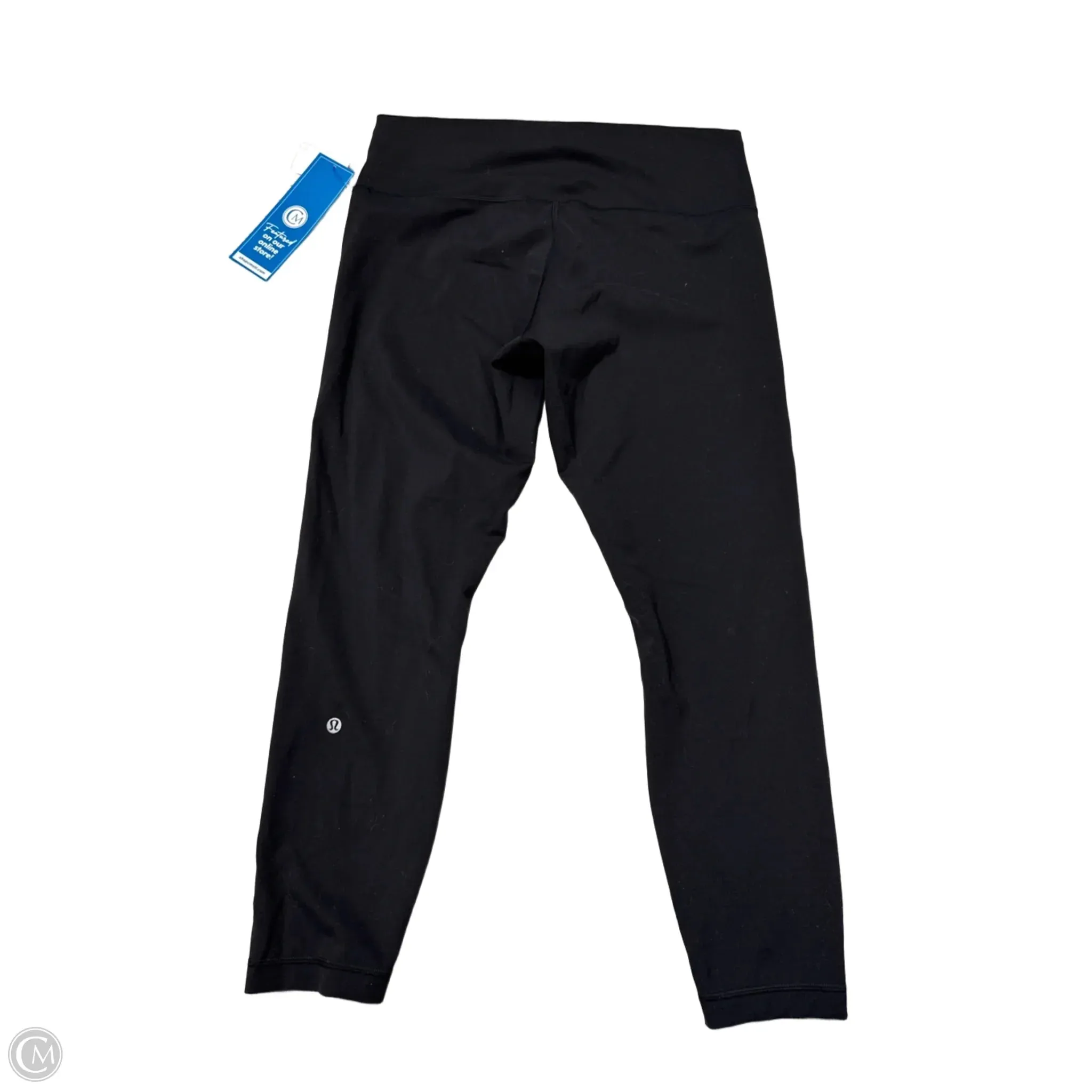 Athletic Leggings By Lululemon In Black, Size: L