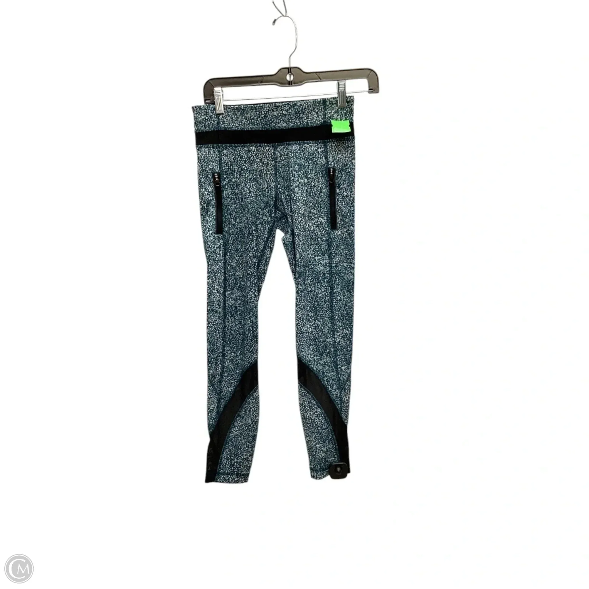 Athletic Leggings By Lululemon In Blue, Size: 4