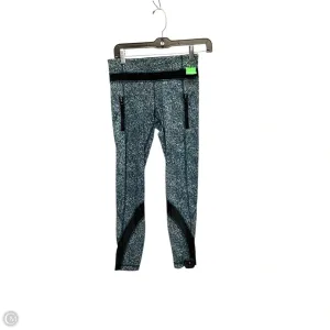 Athletic Leggings By Lululemon In Blue, Size: 4