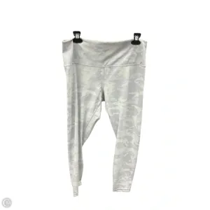 Athletic Leggings By Lululemon In Camouflage Print, Size: Xl