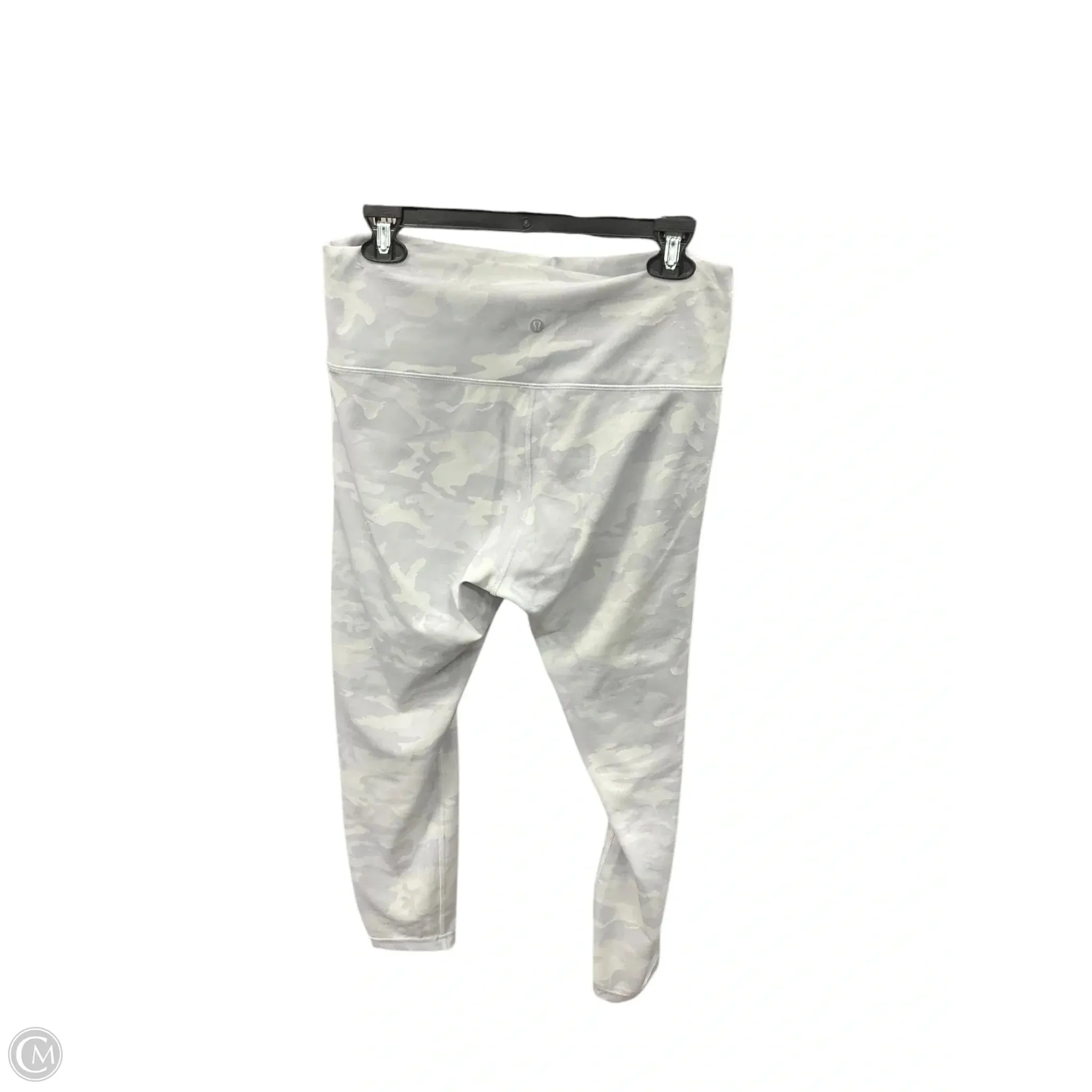 Athletic Leggings By Lululemon In Camouflage Print, Size: Xl