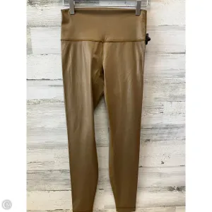 Athletic Leggings By Lululemon In Gold, Size: 6