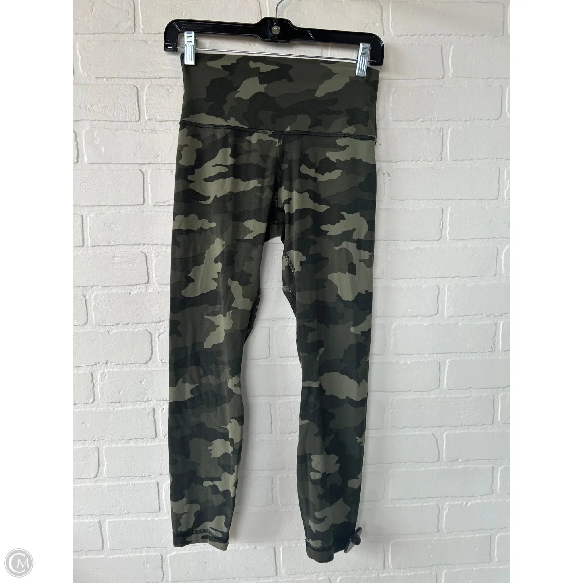 Athletic Leggings By Lululemon In Green, Size: 6