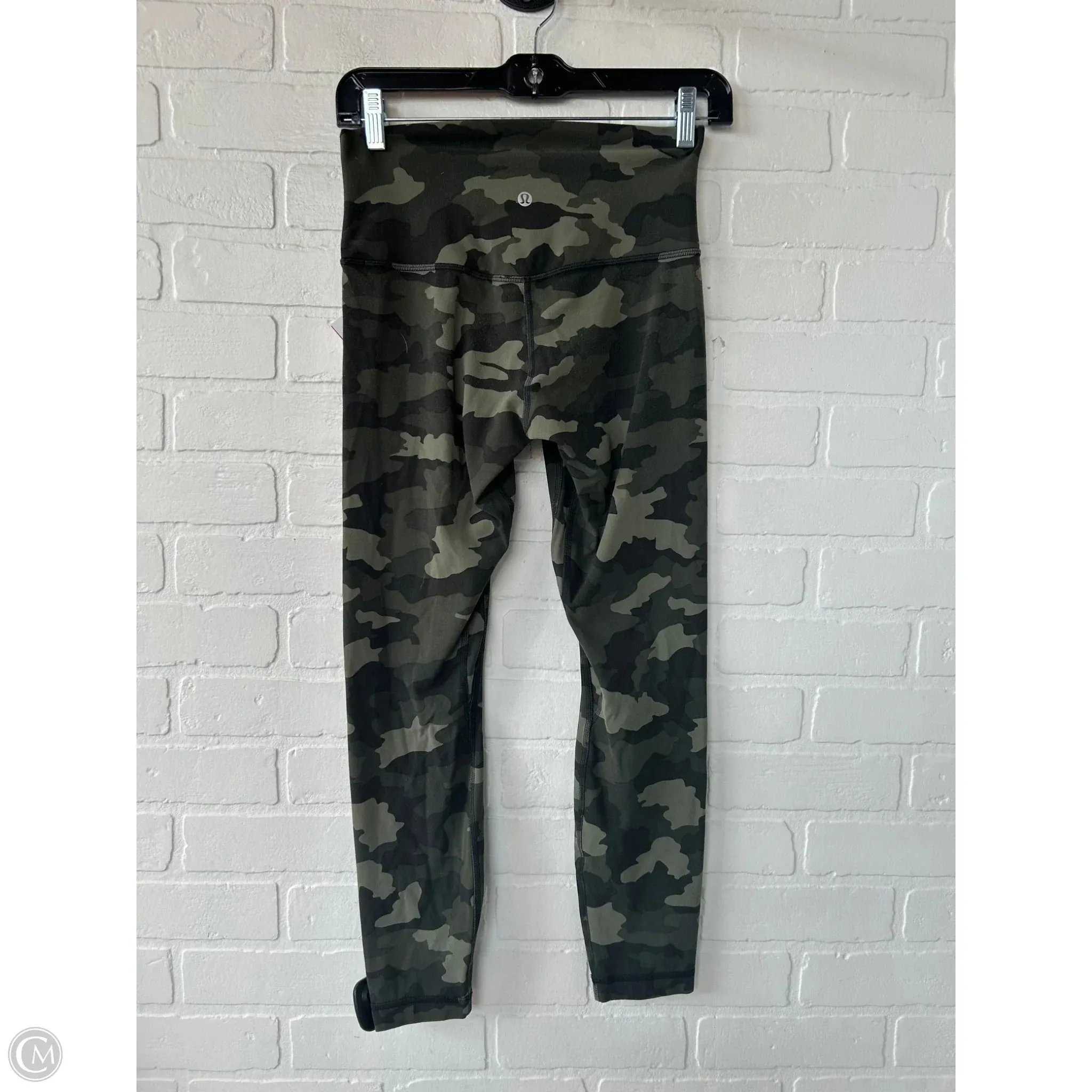 Athletic Leggings By Lululemon In Green, Size: 6