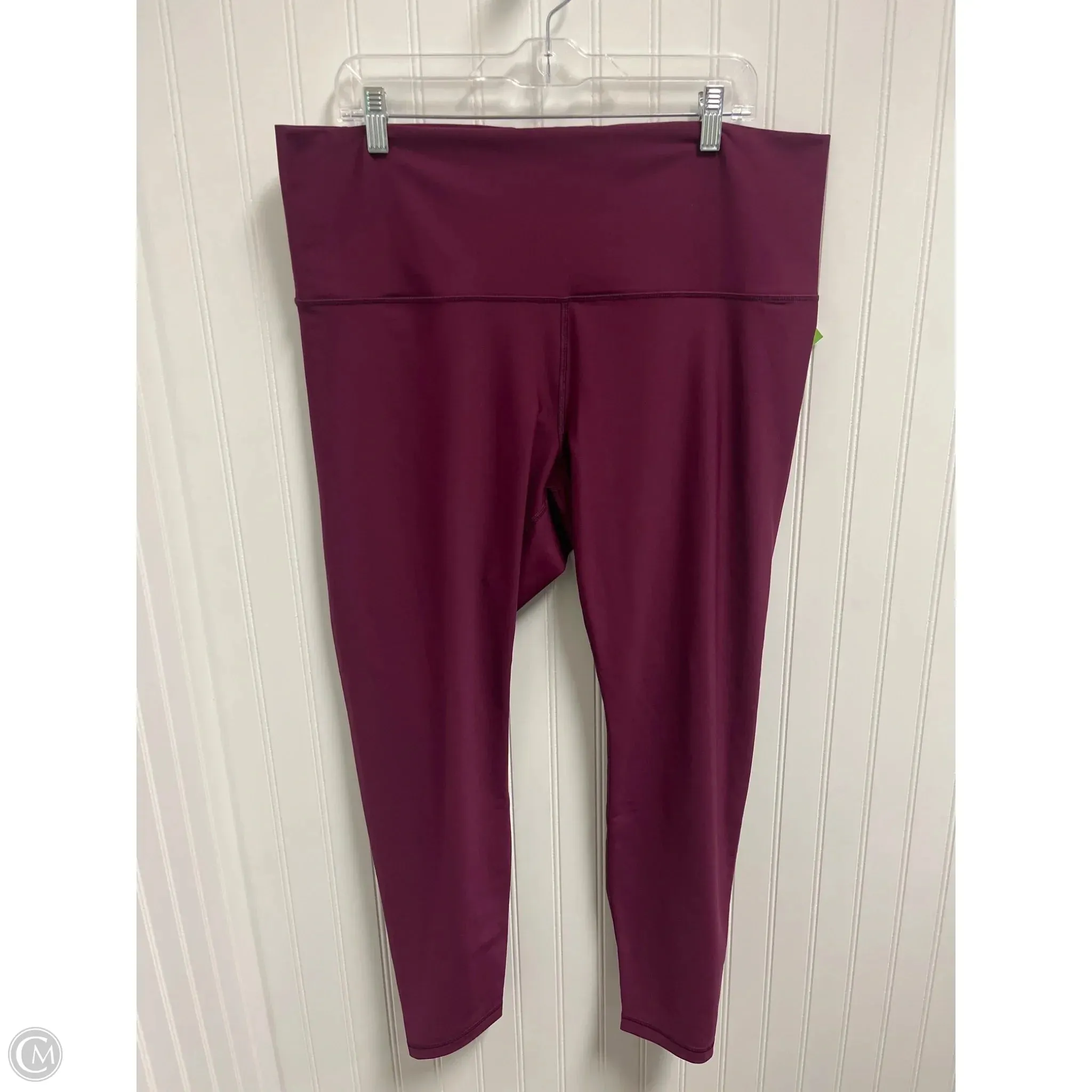 Athletic Leggings By Old Navy In Purple, Size: 2x