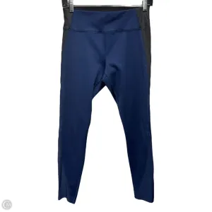 Athletic Leggings By Spalding In Navy, Size: Sp