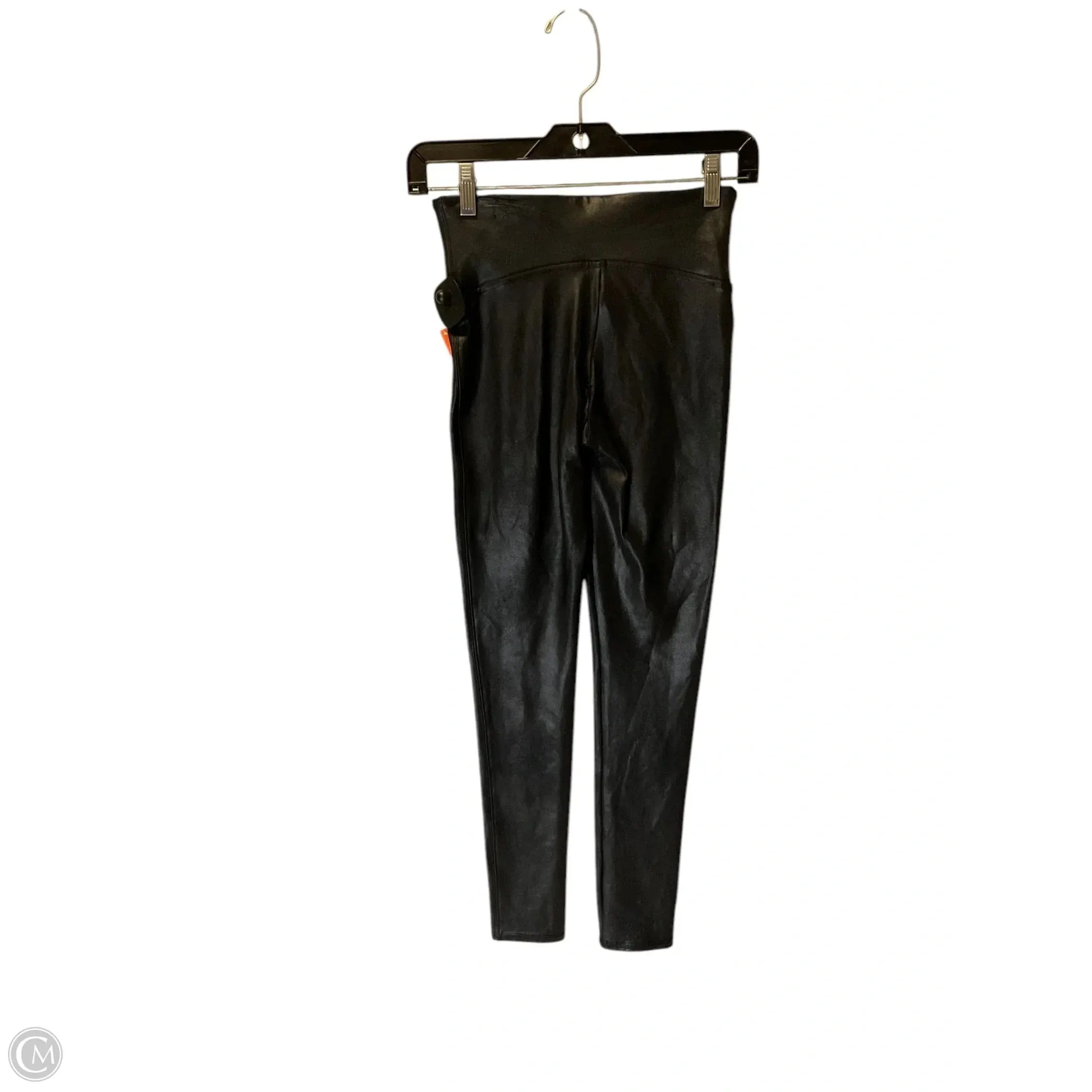 Athletic Leggings By Spanx In Black, Size: S