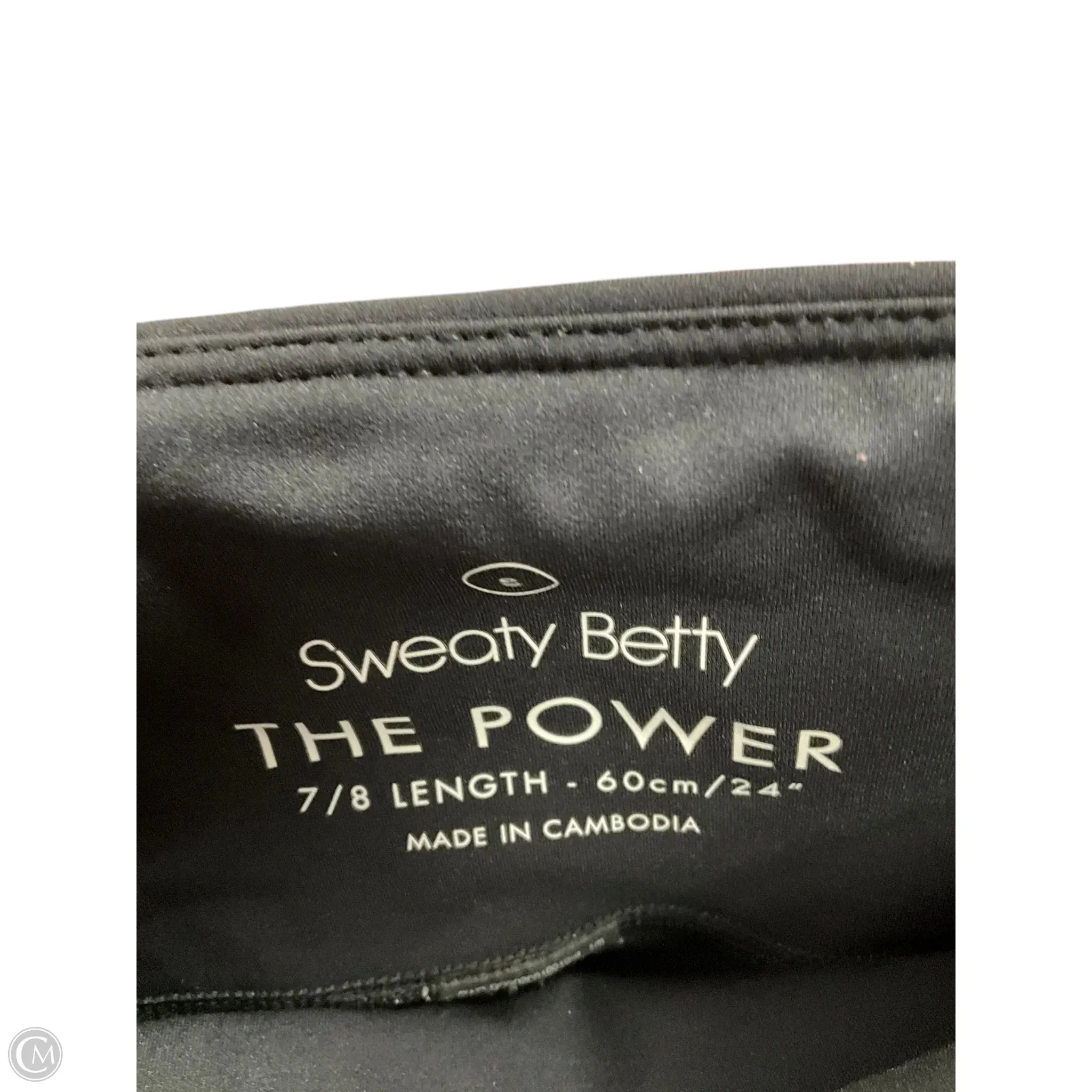 Athletic Leggings By Sweaty Betty In Black, Size: S