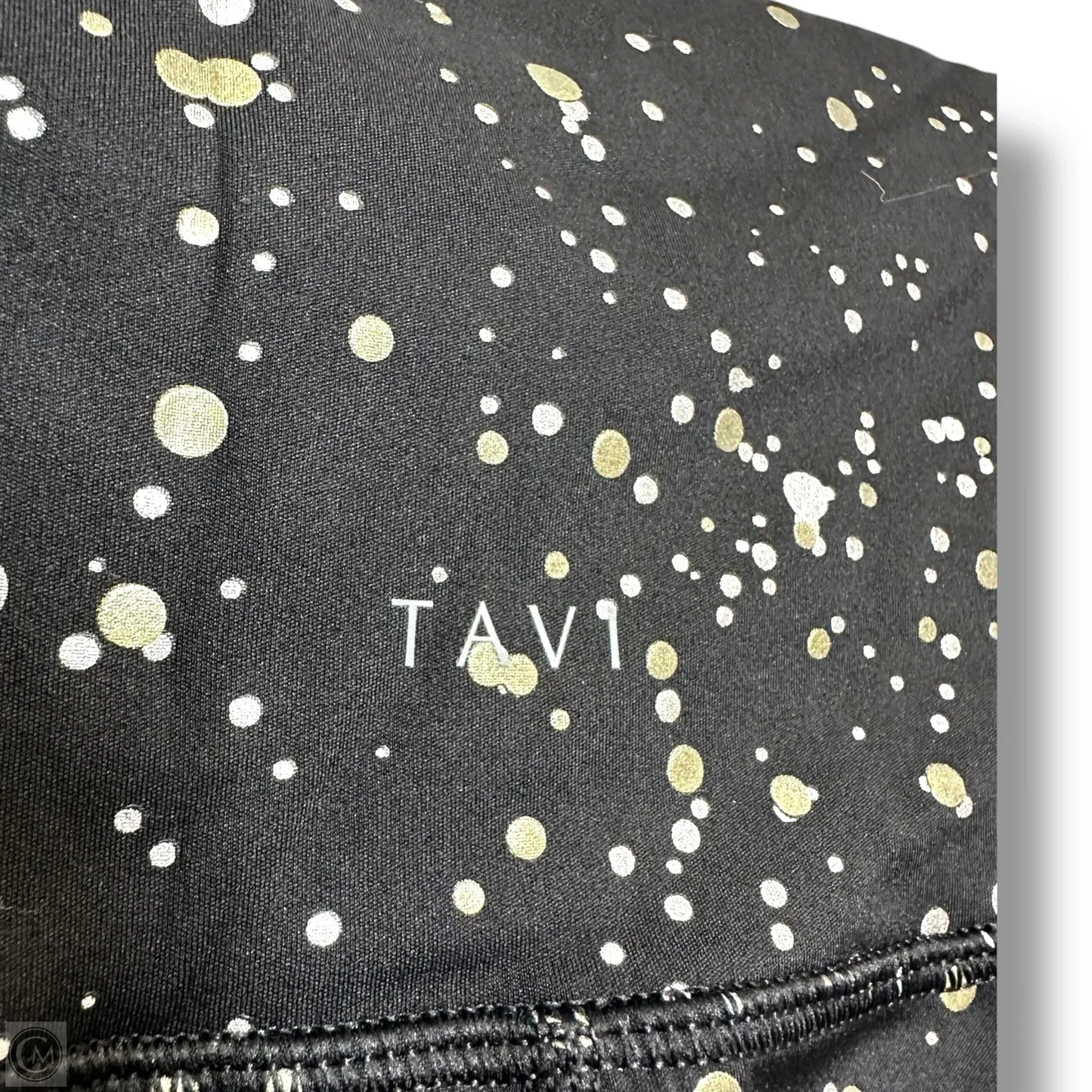 Athletic Leggings By TAVI In Black, Size: L