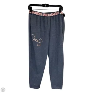 Athletic Leggings By Under Armour In Grey, Size: L