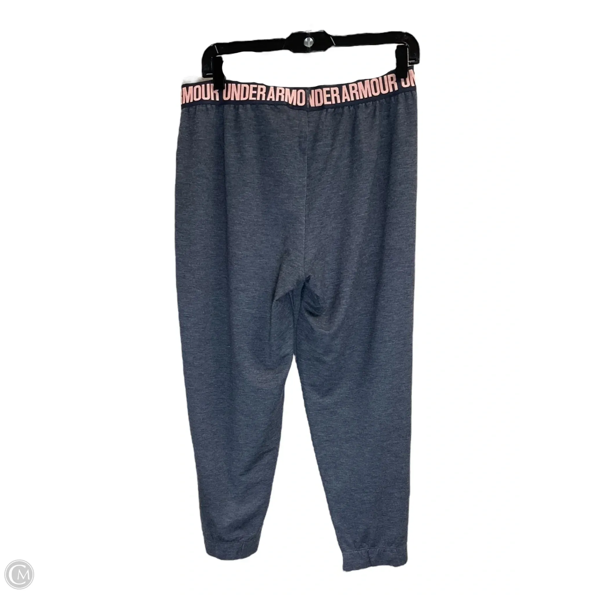 Athletic Leggings By Under Armour In Grey, Size: L