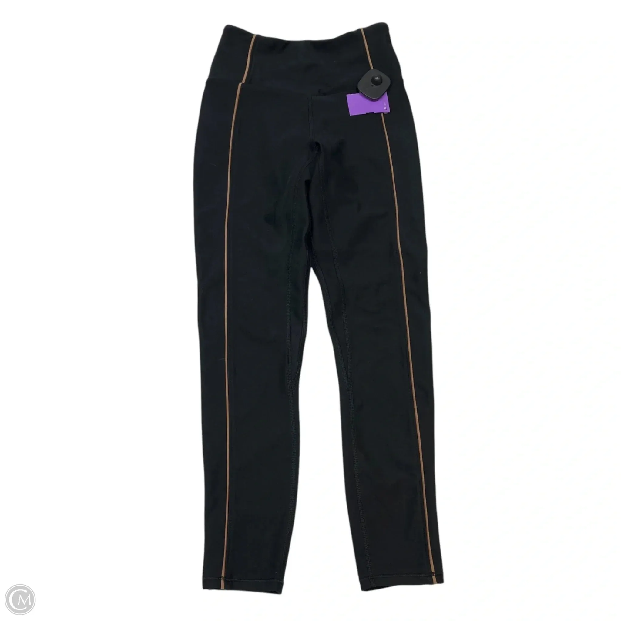 Athletic Leggings By Ypm In Black, Size: Xs