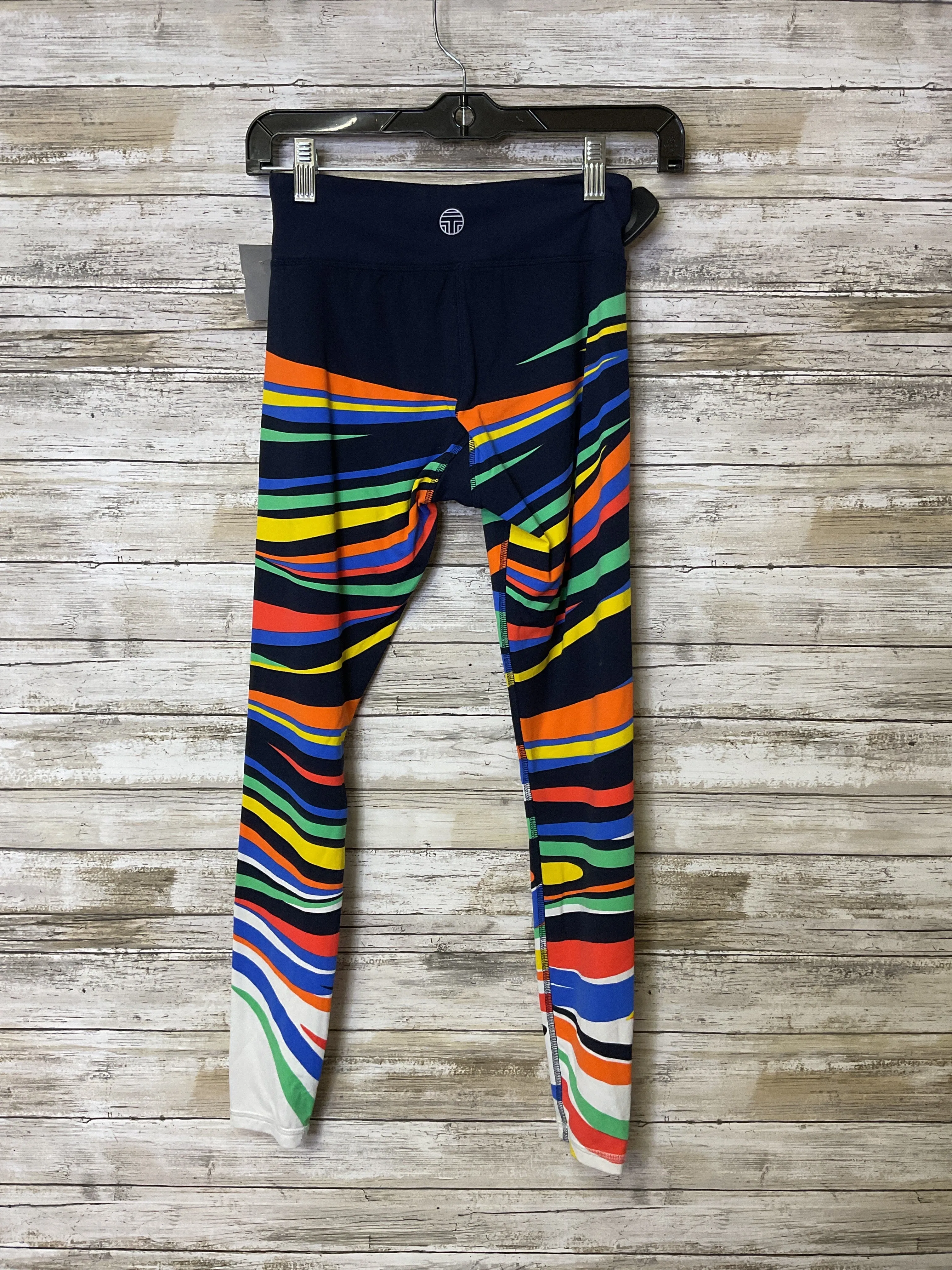 Athletic Leggings Capris By Cma In Striped Pattern, Size:Xs