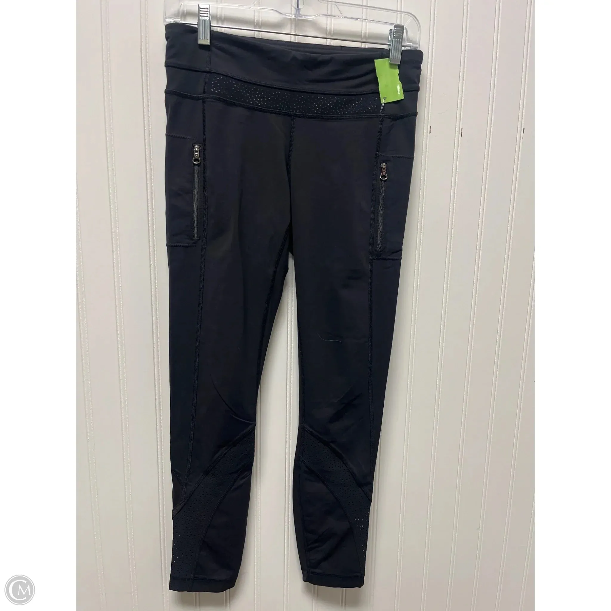 Athletic Leggings Capris By Lululemon In Black, Size: S