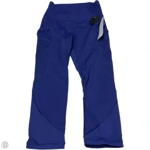 Athletic Leggings Capris By Lululemon In Purple, Size: S