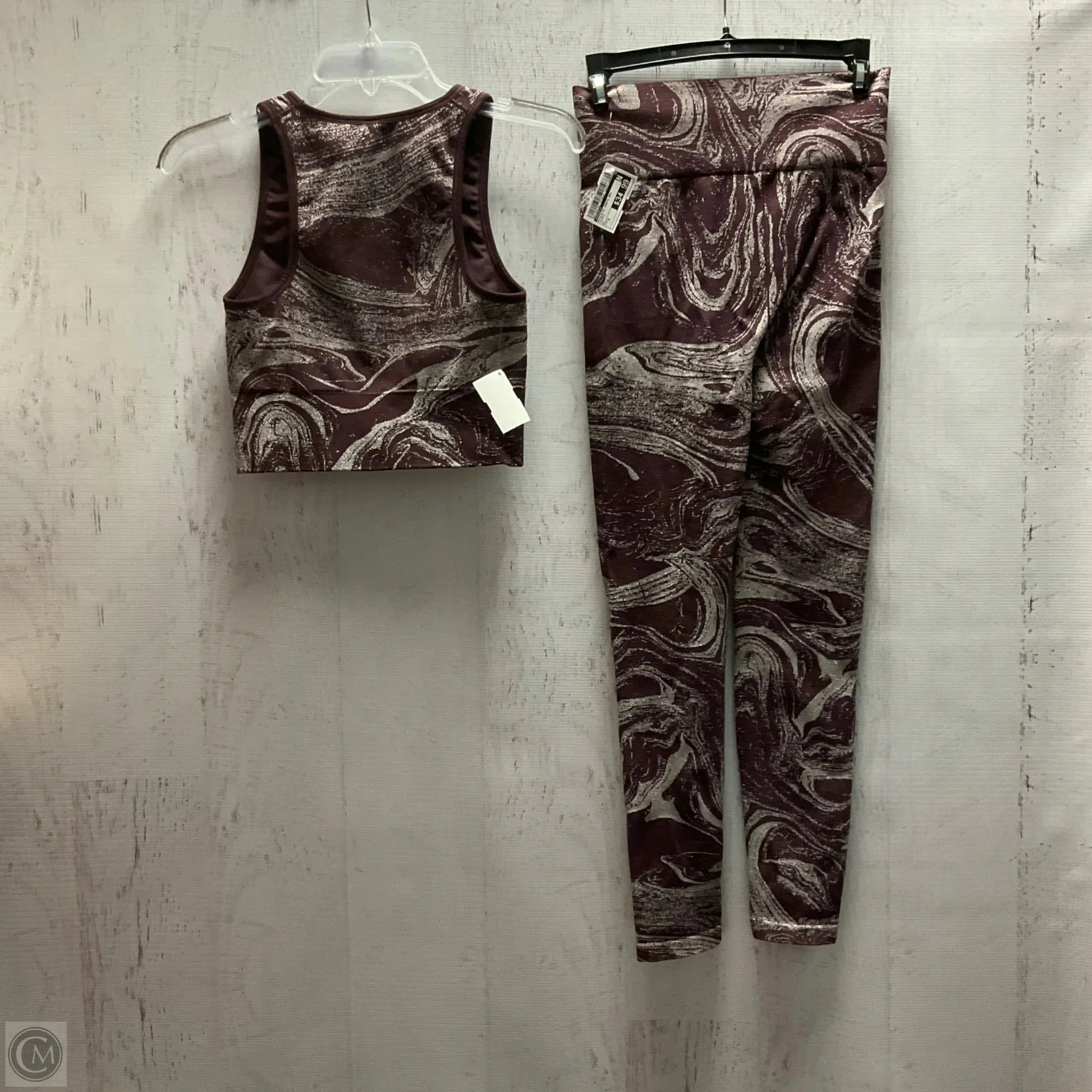 Athletic Pants 2pc By Athleta In Purple, Size: S