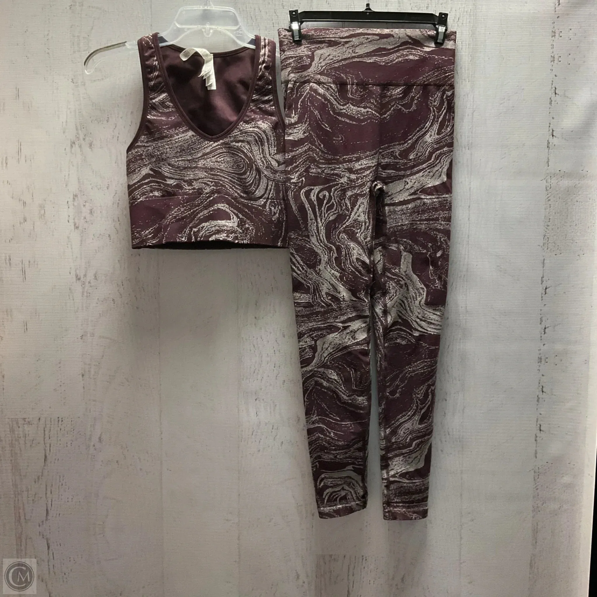 Athletic Pants 2pc By Athleta In Purple, Size: S