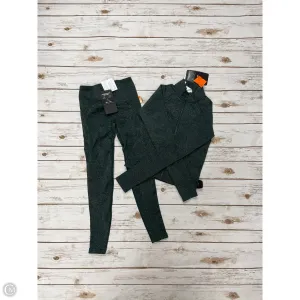 Athletic Pants 2pc By Fabletics In Green, Size: Xs