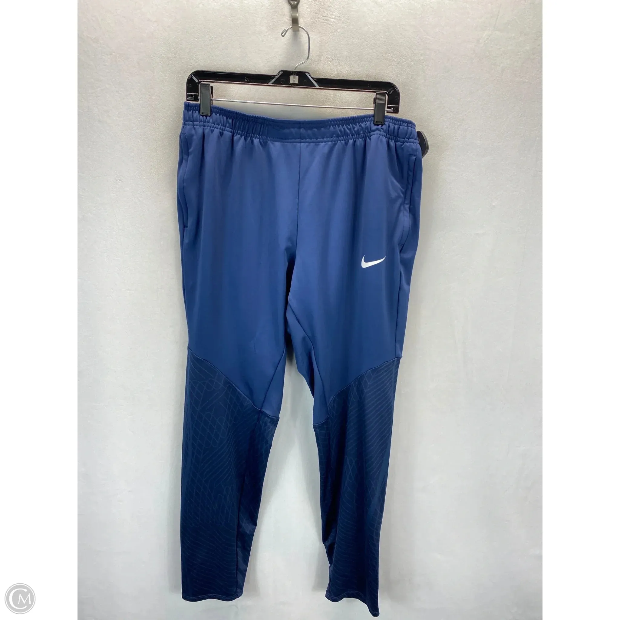Athletic Pants 2pc By Nike In Blue, Size: L
