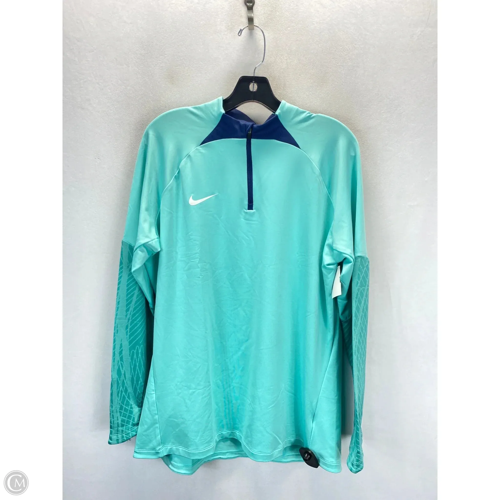 Athletic Pants 2pc By Nike In Blue, Size: L