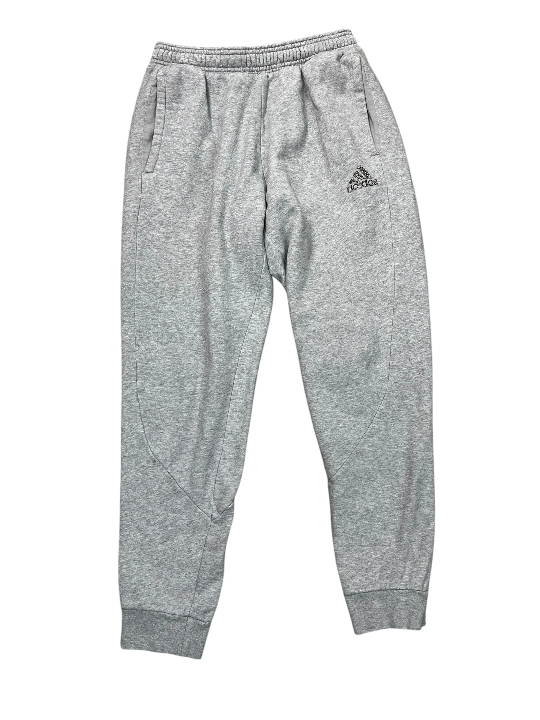 Athletic Pants By Adidas In Grey, Size:M