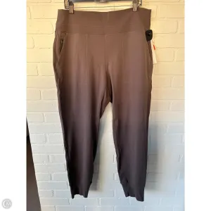 Athletic Pants By Athleta In Brown, Size: 16
